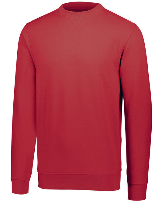 Augusta Sportswear Adult Fleece Crewneck Sweatshirt 5416 RED