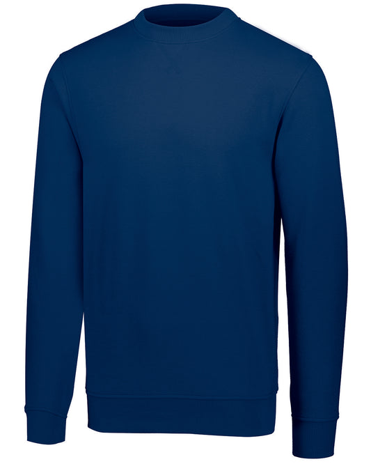 Augusta Sportswear Adult Fleece Crewneck Sweatshirt 5416 NAVY