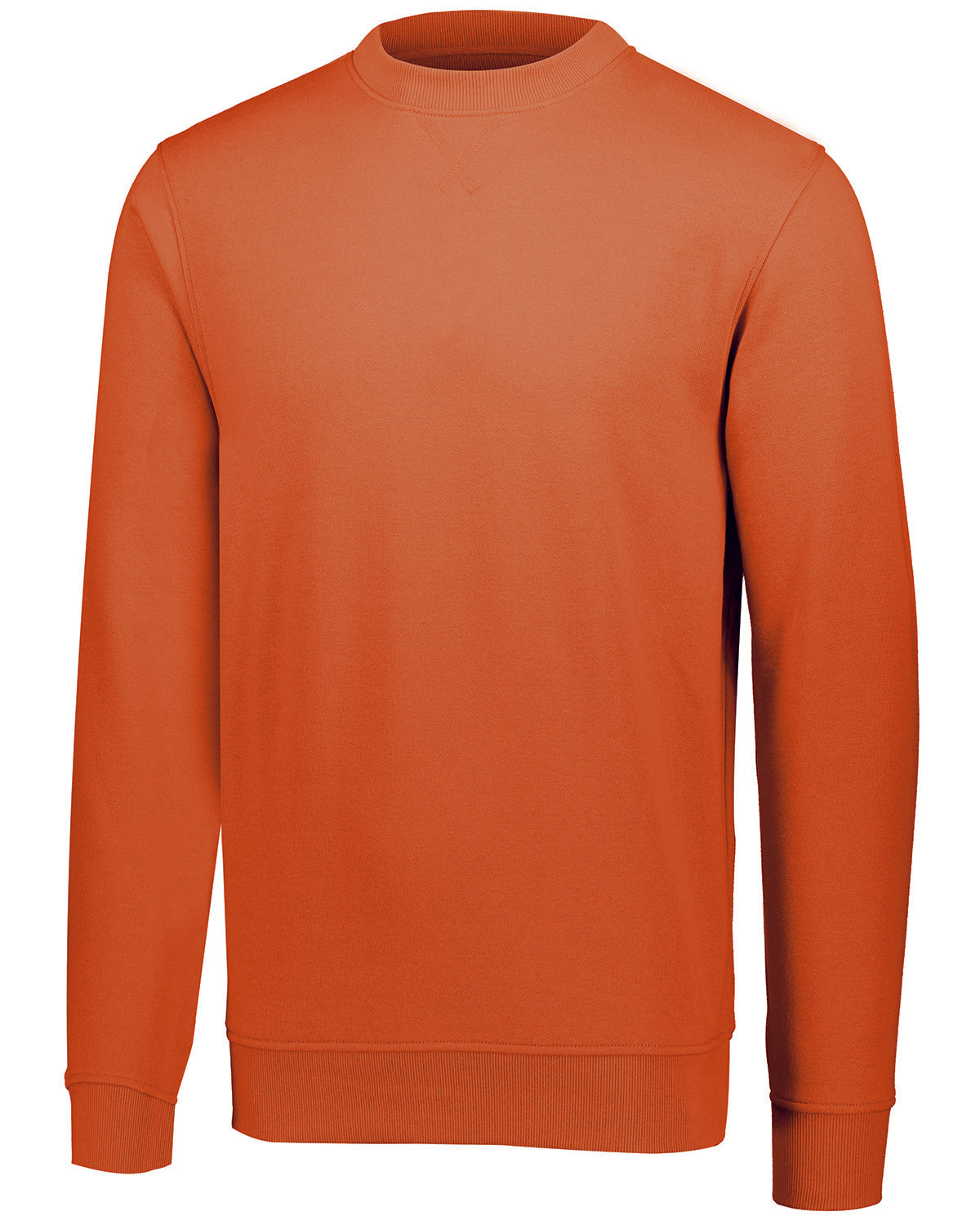 Augusta Sportswear Adult Fleece Crewneck Sweatshirt 5416 ORANGE