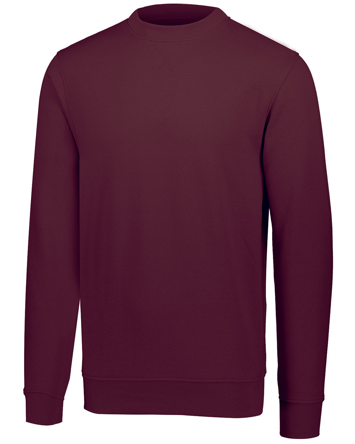 Augusta Sportswear Adult Fleece Crewneck Sweatshirt 5416 MAROON