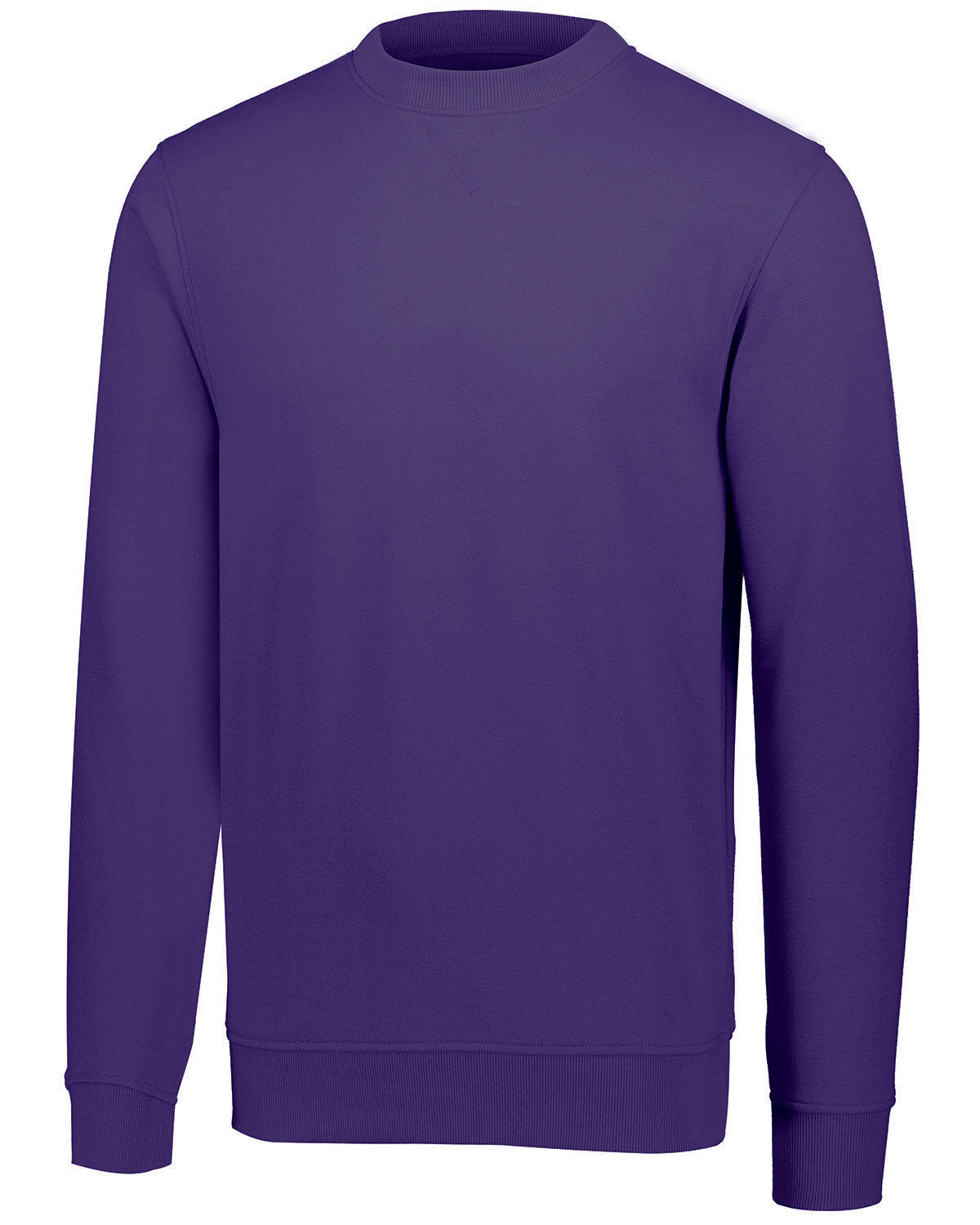 Augusta Sportswear Adult Fleece Crewneck Sweatshirt 5416 PURPLE