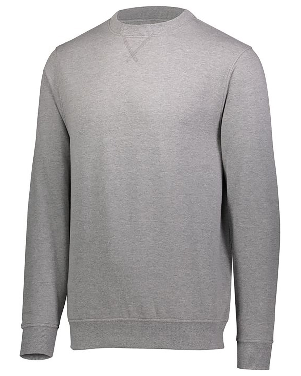 Augusta Sportswear Adult Fleece Crewneck Sweatshirt 5416 CHARCOAL HEATHER