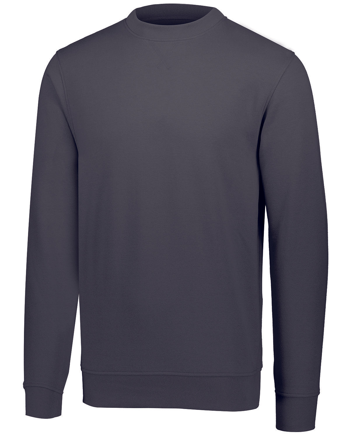 Augusta Sportswear Adult Fleece Crewneck Sweatshirt 5416 CARBON HEATHER