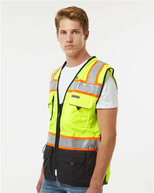Kishigo Premium Black Series® Surveyors Vest S5002-5003