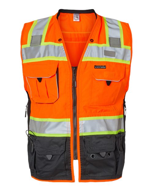 Kishigo Premium Black Series® Surveyors Vest S5002-5003