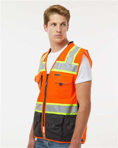 Kishigo Premium Black Series® Surveyors Vest S5002-5003