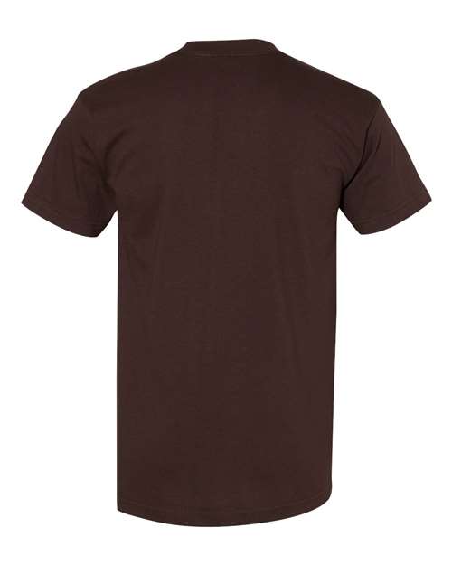 Bayside USA-Made Heavyweight T-Shirt 5100 Chocolate