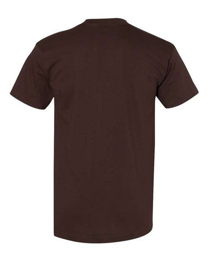 Bayside USA-Made Heavyweight T-Shirt 5100 Chocolate