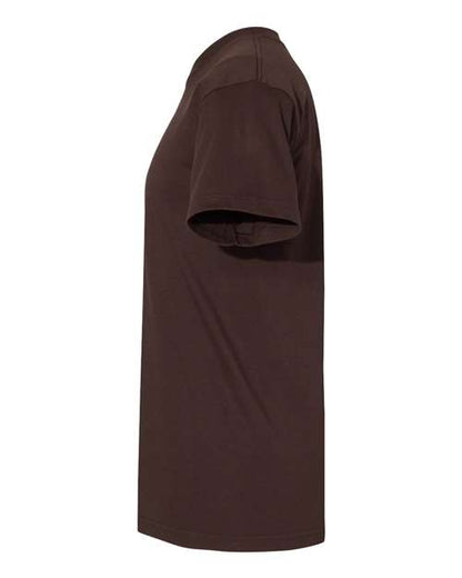 Bayside USA-Made Heavyweight T-Shirt 5100 Chocolate