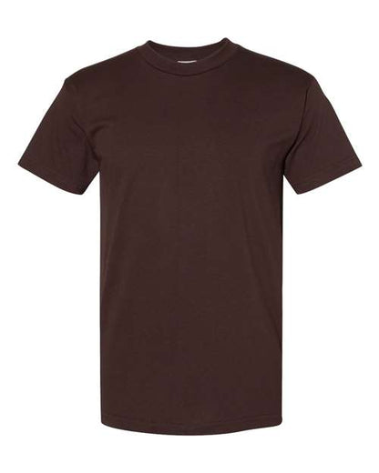 Bayside USA-Made Heavyweight T-Shirt 5100 Chocolate