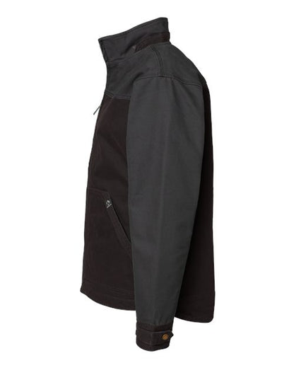 DRI DUCK Horizon Two-Tone Boulder Cloth™ Canvas Jacket Tall Size 5089T Custom Embroidered Business Logo