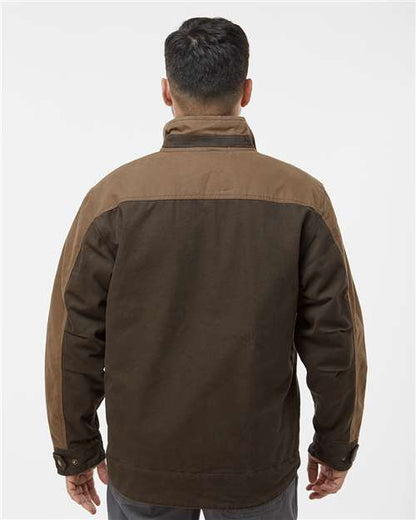 DRI DUCK Horizon Two-Tone Boulder Cloth™ Canvas Jacket Tall Size 5089T Custom Embroidered Business Logo