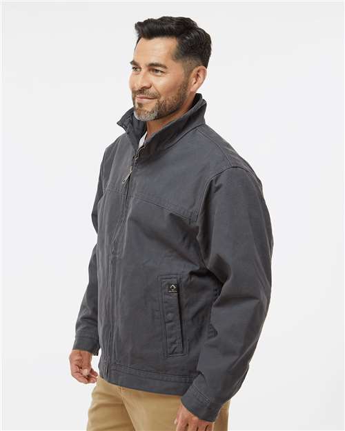 DRI DUCK Maverick Boulder Cloth™ Jacket with Blanket Lining Tall Sizes 5028T Custom Embroidered Business Logo