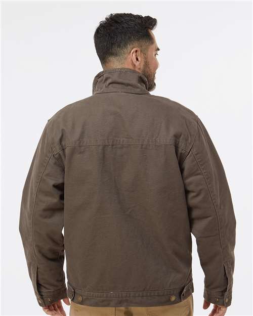 DRI DUCK Maverick Boulder Cloth™ Jacket with Blanket Lining Tall Sizes 5028T Custom Embroidered Business Logo