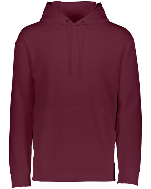 Augusta Sportswear Adult Wicking Fleece Hooded Sweatshirt 5505 MAROON