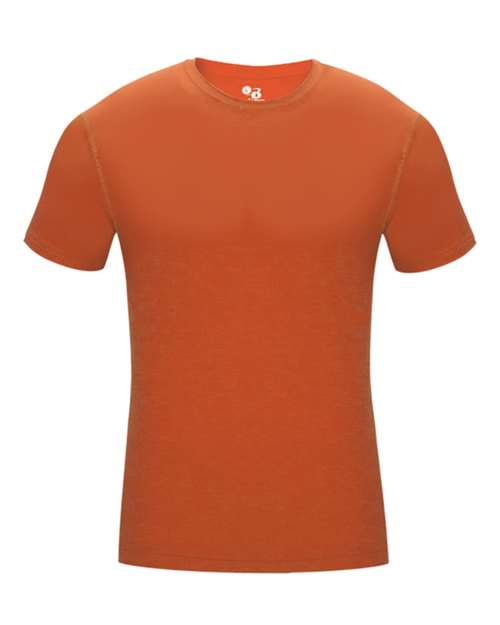 Custom EmbroideredBadger Men's Pro-Compression T-Shirt 4022 Burnt Orange