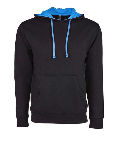 Next Level Laguna Hoodie 9301 Black/ Turquoise