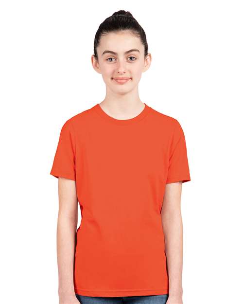 Next Level Youth Cotton T-Shirt 3310 Classic Orange