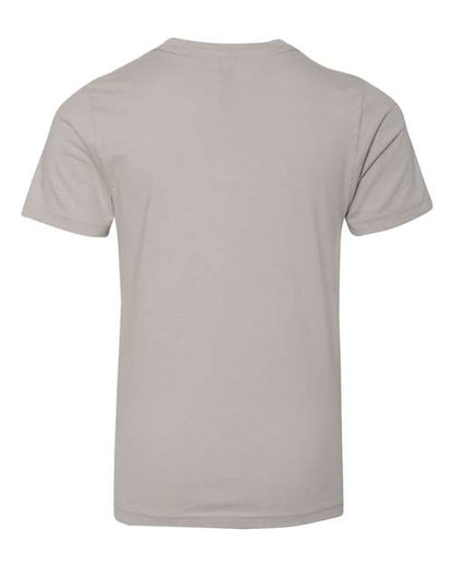 Next Level Youth Cotton T-Shirt 3310 Light Grey