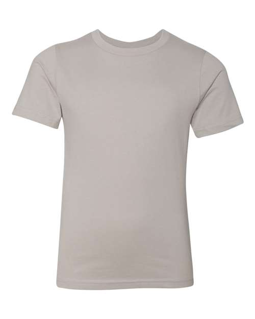 Next Level Youth Cotton T-Shirt 3310 Light Grey