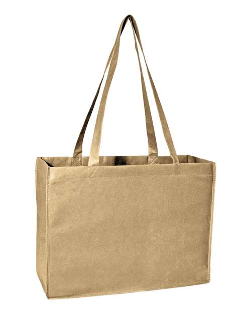 Liberty Bags Non-Woven Deluxe Junior Tote A134 Custom Embroidered Business Logo