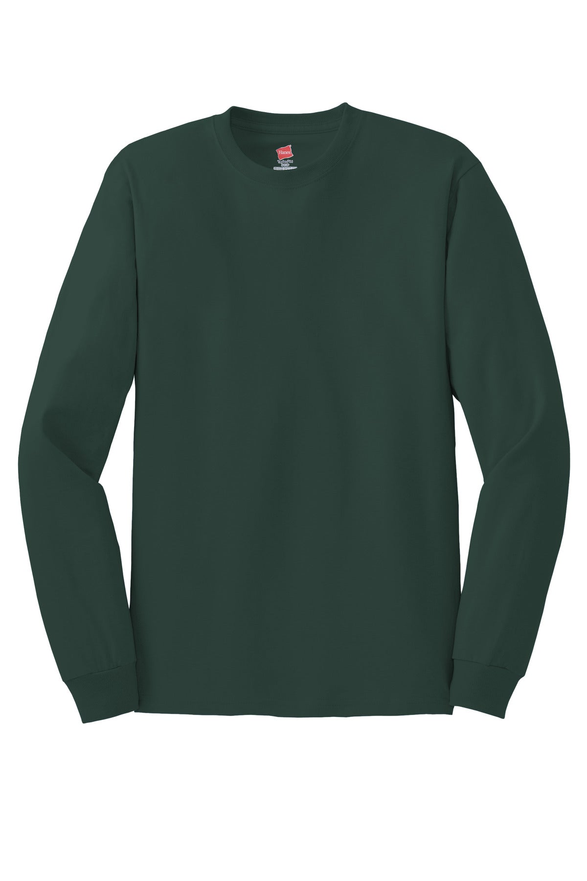 Hanes - Authentic 100% Cotton Long Sleeve T-Shirt.  5586