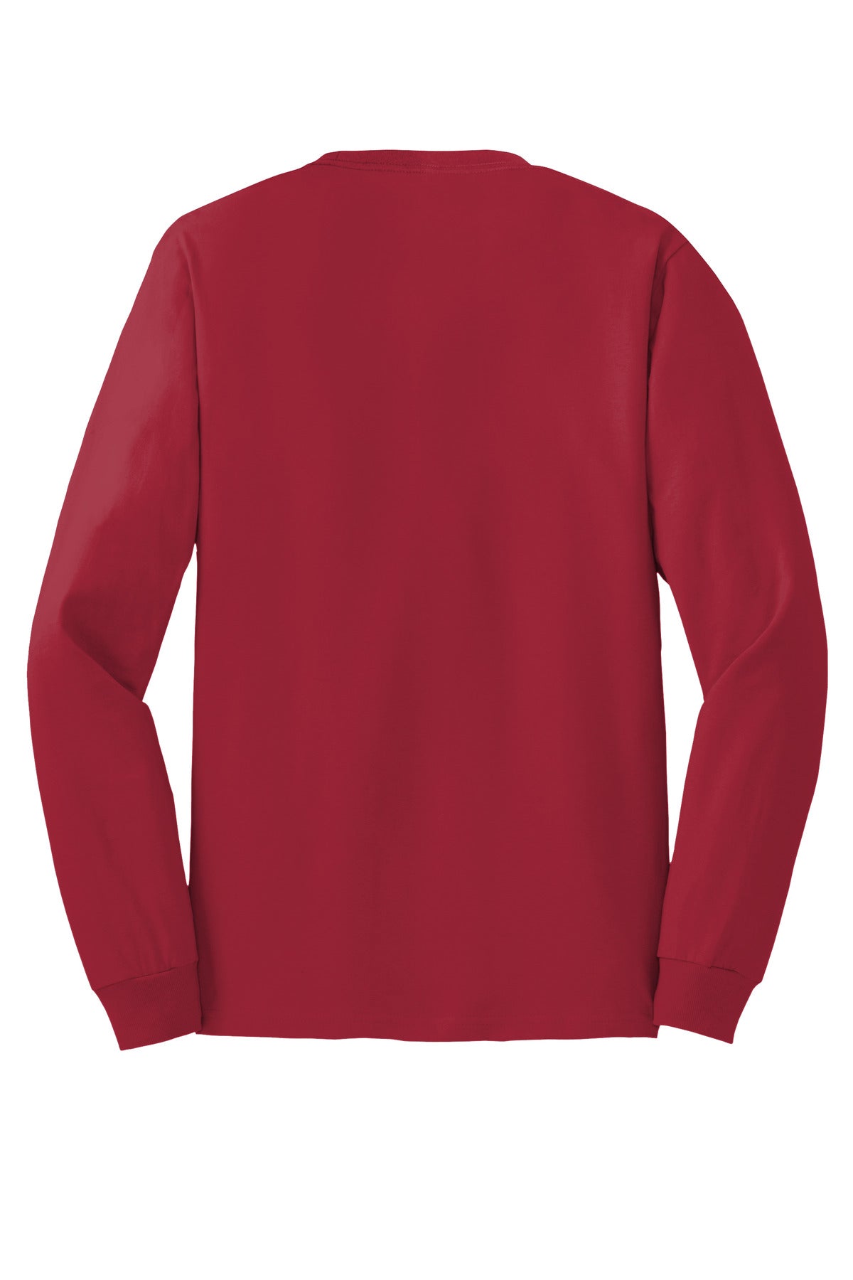 Hanes - Authentic 100% Cotton Long Sleeve T-Shirt.  5586