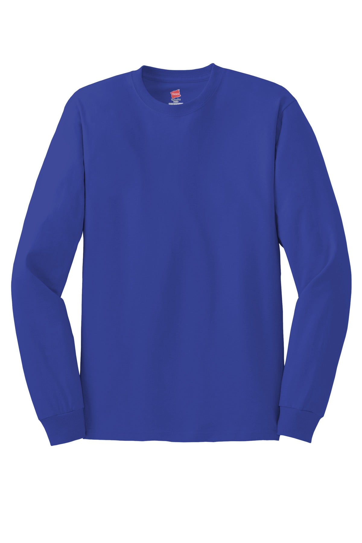 Hanes - Authentic 100% Cotton Long Sleeve T-Shirt.  5586