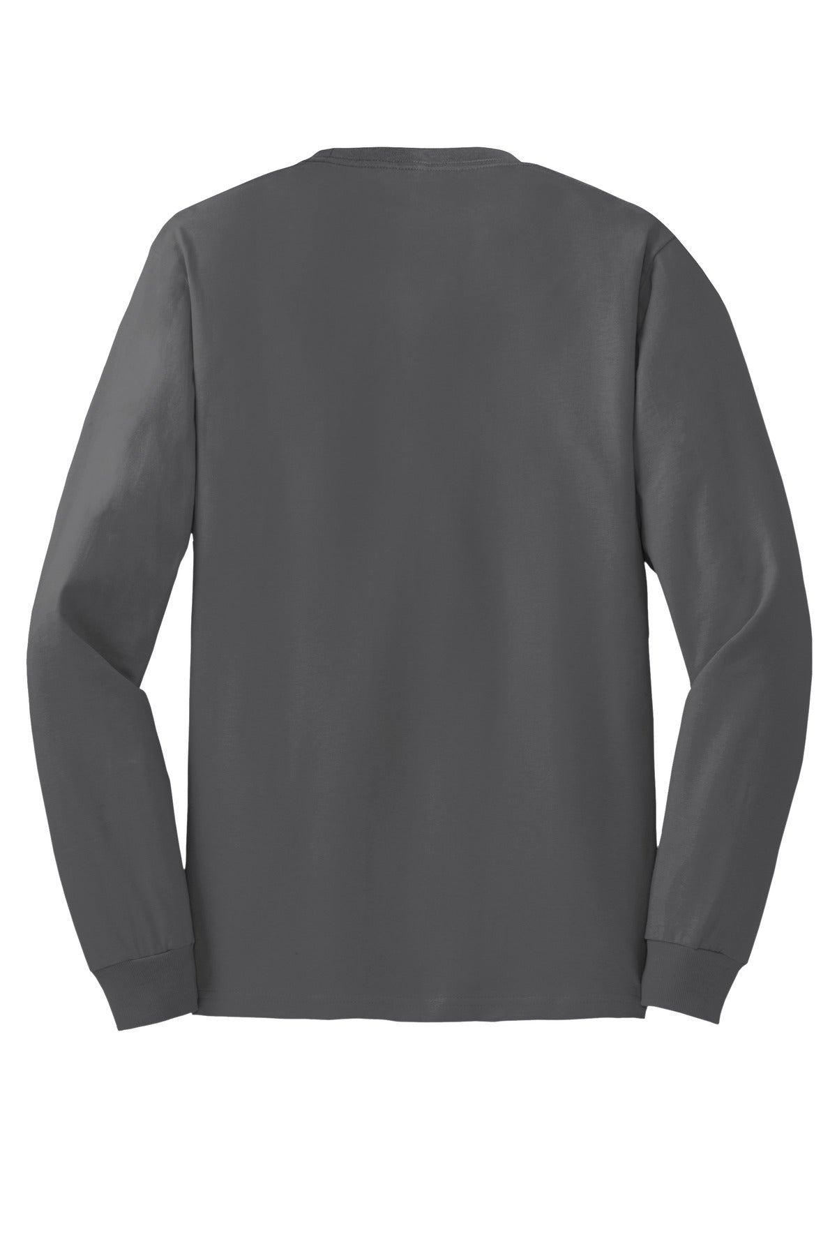 Hanes - Authentic 100% Cotton Long Sleeve T-Shirt.  5586