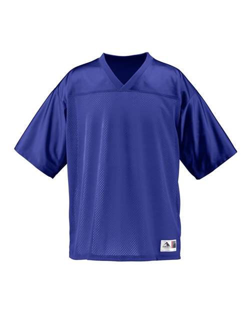 Custom EmbroideredAugusta Sportswear Men's Stadium Replica Football Jersey 2159 Purple