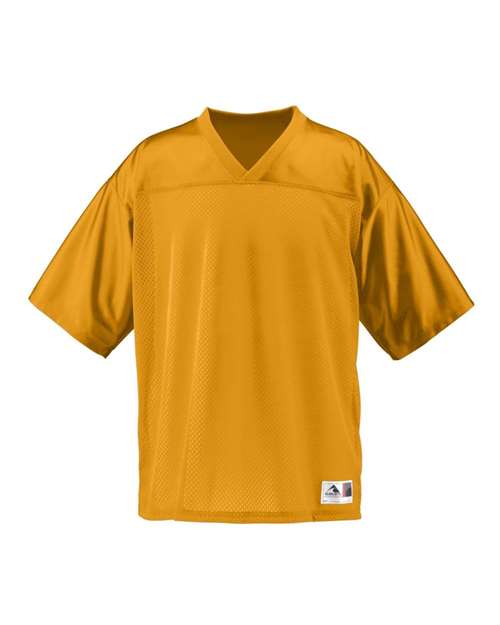 Custom EmbroideredAugusta Sportswear Men's Stadium Replica Football Jersey 2159 Gold