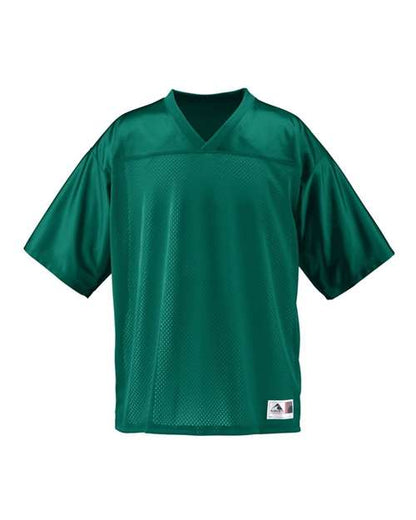 Custom EmbroideredAugusta Sportswear Men's Stadium Replica Football Jersey 2159 Dark Green