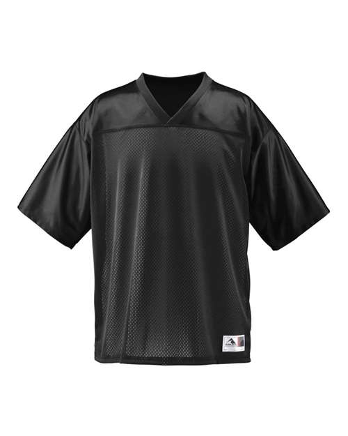 Custom EmbroideredAugusta Sportswear Youth Stadium Replica Jersey 4955 Black