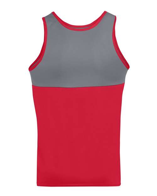 Custom EmbroideredAugusta Sportswear Men's Accelerate Jersey 5069 Red/ Graphite