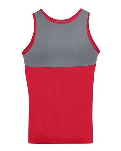 Custom EmbroideredAugusta Sportswear Men's Accelerate Jersey 5069 Red/ Graphite