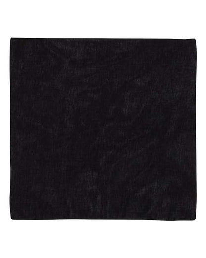Custom EmbroideredAugusta Sportswear Cotton Bandana 5326 Black