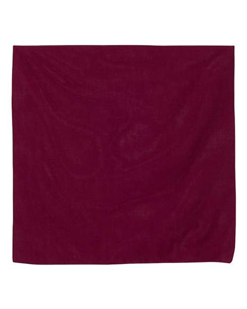Custom EmbroideredAugusta Sportswear Cotton Bandana 5326 Maroon