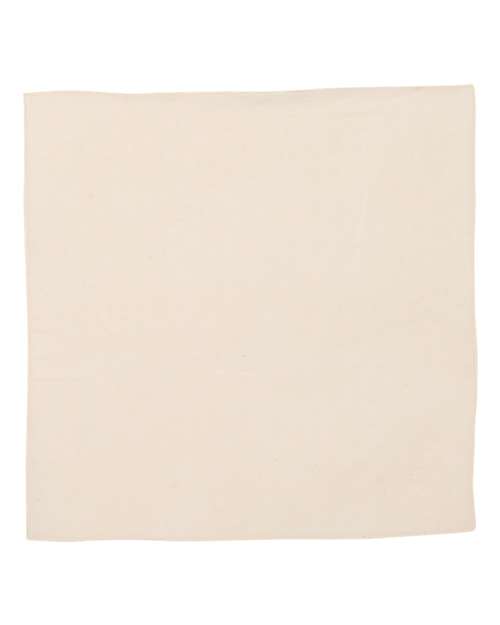 Custom EmbroideredAugusta Sportswear Cotton Bandana 5326 Natural