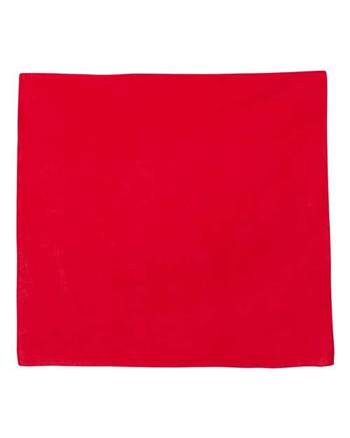 Custom EmbroideredAugusta Sportswear Cotton Bandana 5326 Red