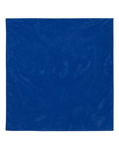 Custom EmbroideredAugusta Sportswear Cotton Bandana 5326 Royal