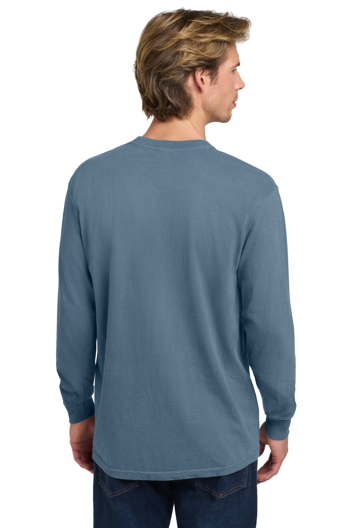 Custom Embroidered Comfort Colors T-Shirts  in Blue Jean