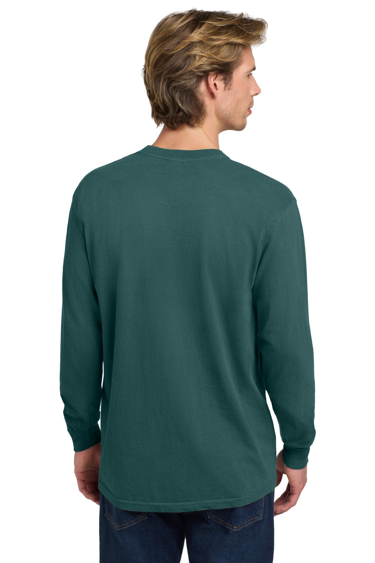 Custom Embroidered Comfort Colors T-Shirts  in Blue Spruce