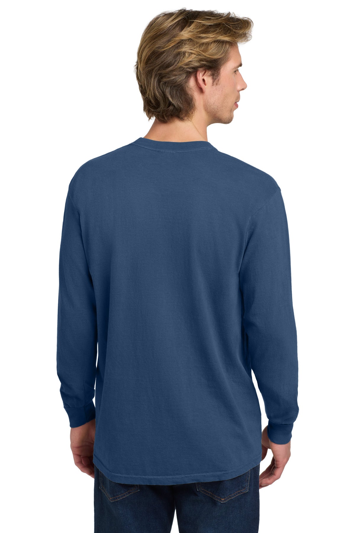 Custom Embroidered Comfort Colors T-Shirts  in China Blue