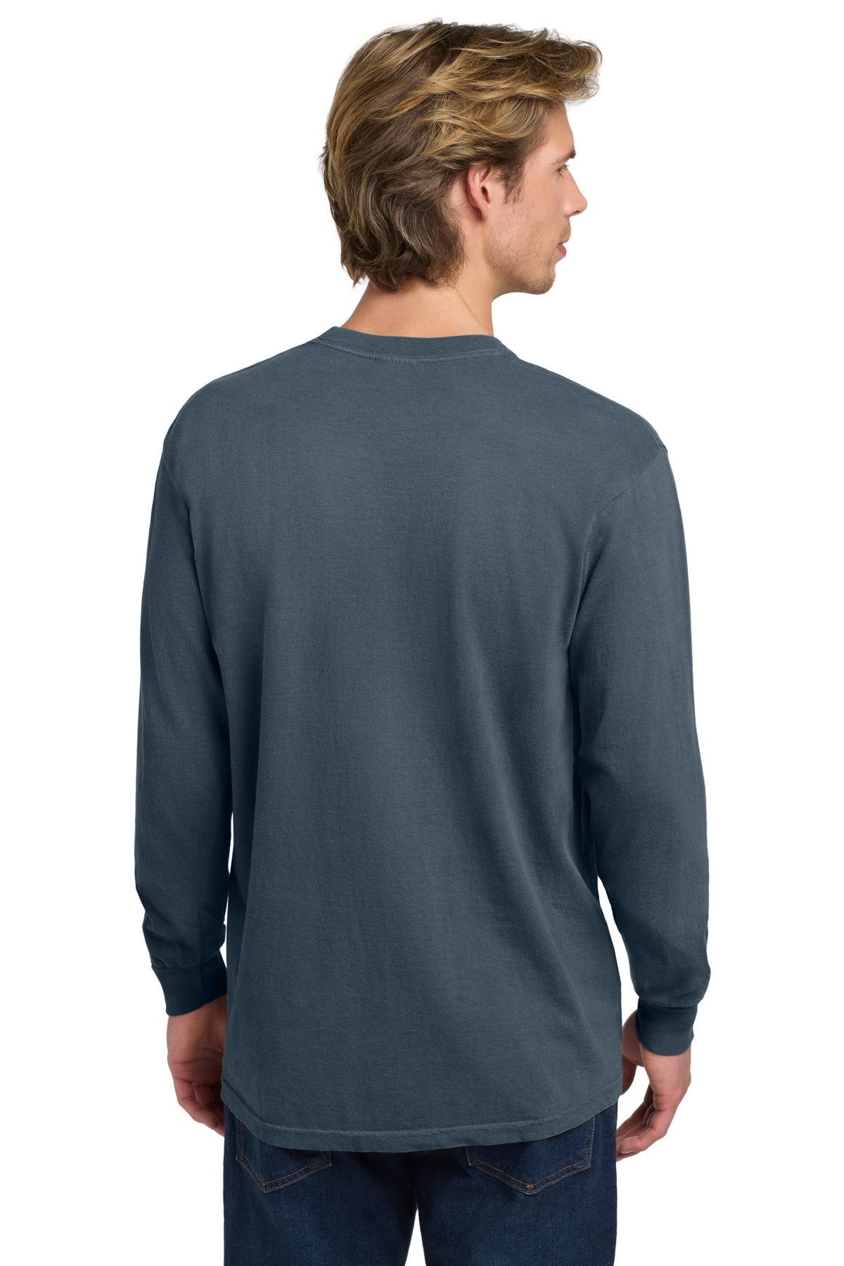 Custom Embroidered Comfort Colors T-Shirts  in Denim