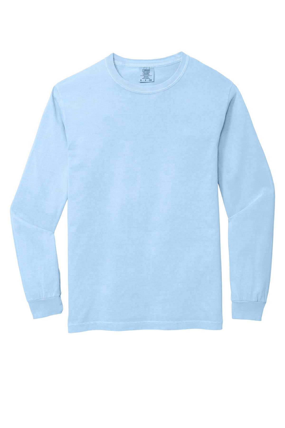 Custom Embroidered Comfort Colors T-Shirts  in Hydrangea