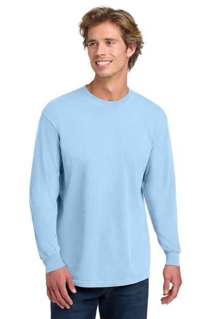 Custom Embroidered Comfort Colors T-Shirts  in Hydrangea