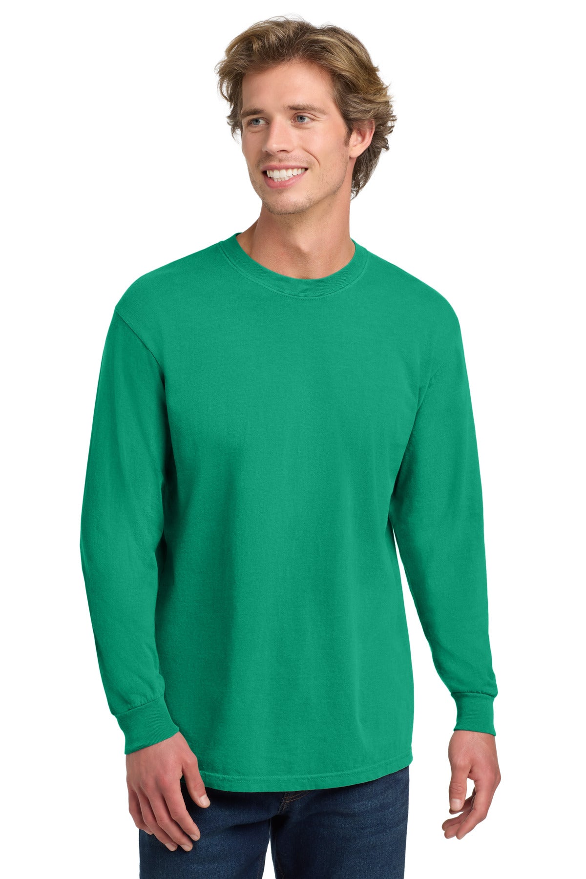 Custom Embroidered Comfort Colors T-Shirts  in Island Green
