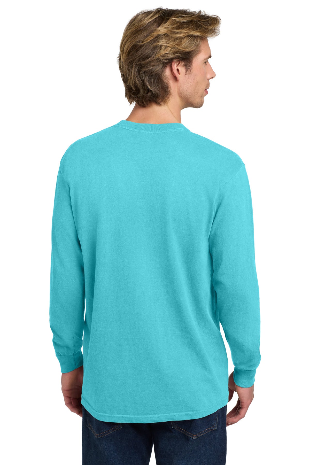 Custom Embroidered Comfort Colors T-Shirts  in Lagoon