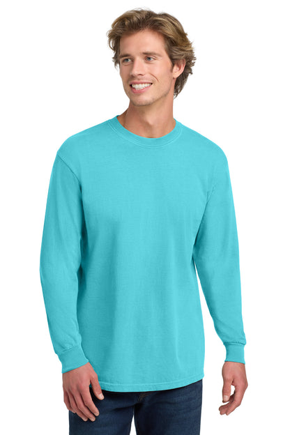 Custom Embroidered Comfort Colors T-Shirts  in Lagoon
