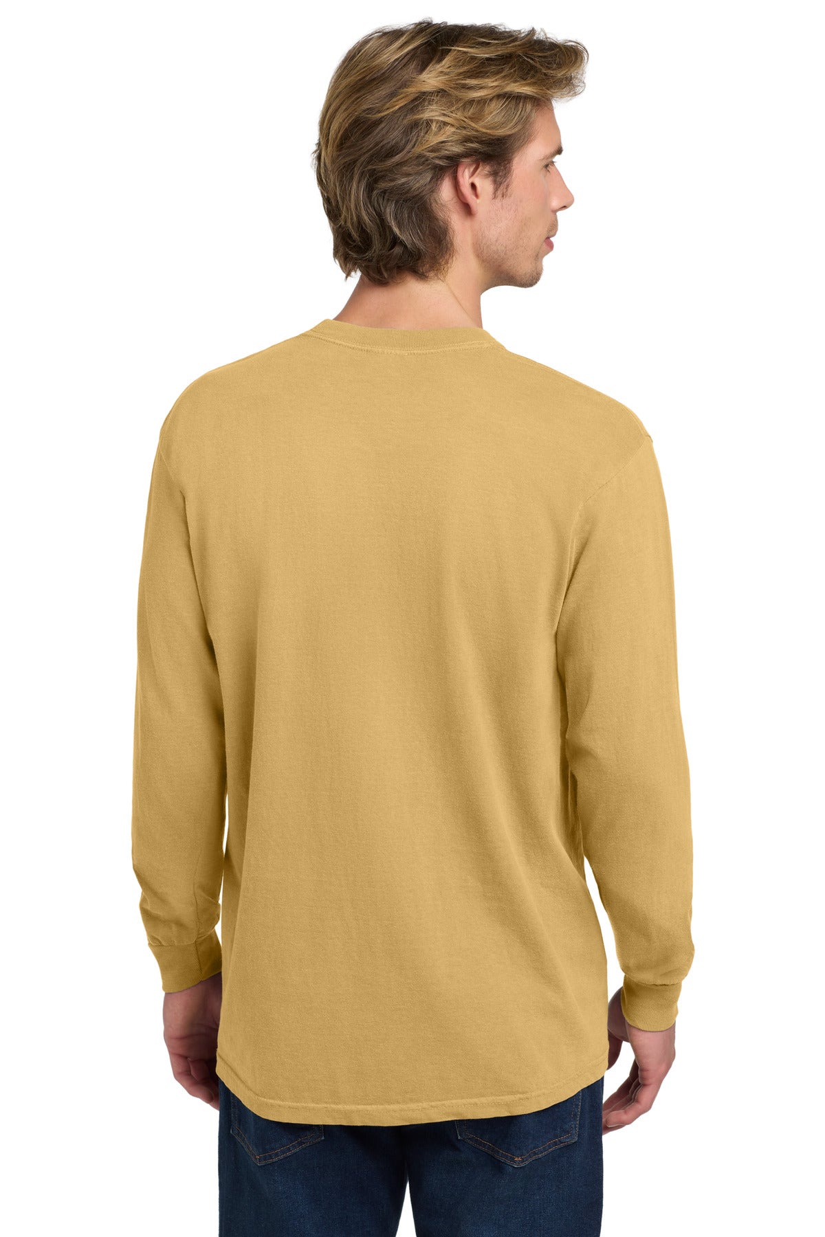 Custom Embroidered Comfort Colors T-Shirts  in Mustard